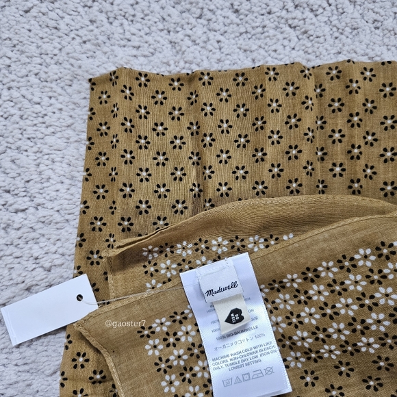 Madewell Organic Cotton Bandana - Picture 7 of 7
